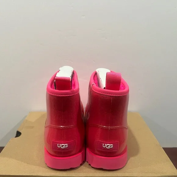 Ugg, Girls, Classic Clear Mini, 1112386K, Pink - Picture 6 of 11